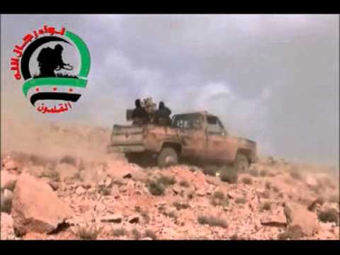 تصدي لواء رجال الله في القلمون لطيران الميغ الحربي في منطقة القلمون في ريف دمشق