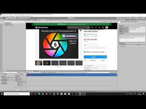 Playmaker Post Processing Stack For Unity