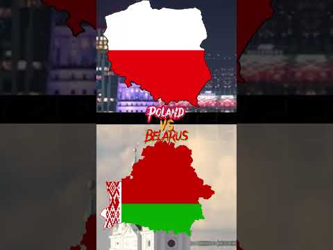 Poland vs Belarus: Comparison #shorts
