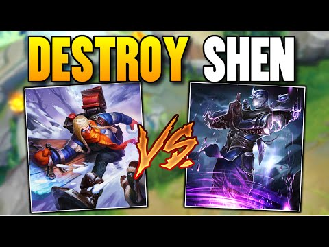 HOW TO DESTROY ANY SHEN PLAYER WITH SINGED (AFTERSHOCK + IGNITE)