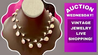 Vintage Jewelry Auction From Estate Sale & Thrift Videos! 𝐋𝐈𝐒𝐓 𝐁𝐄𝐋𝐎𝐖⬇︎