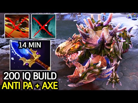 Primal Beast 200 IQ – First item Scepter Anti PA + AXE Dota 2