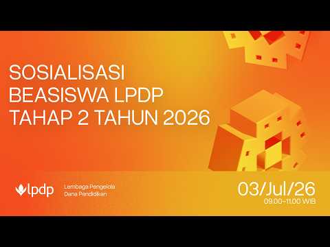 Webinar Beasiswa LPDP 2026