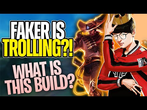 FAKER Troll Builds And Throws The GAME!? Faker On Yasuo Live Review! - League of Legends
