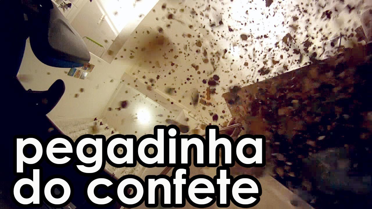 PEGADINHA do confete (especial para o carnaval)
