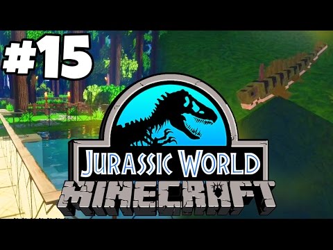 Jurassic World: Minecraft Dinosaurs | JURASSICRAFT + A PREHISTORIC SHARK (Playthrough Part 15)