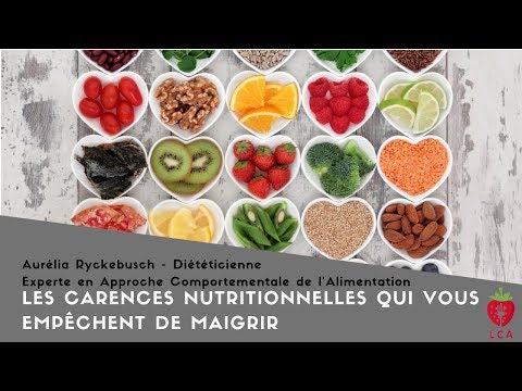 4 carences nutritionnelles qui nuisent à la perte de poids