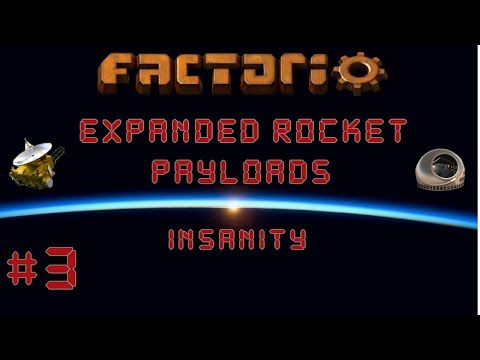 Factorio: Expanded Rocket Payloads Insanity EP3 - SCIENCE BUILD! | Multiplayer Lets Play, Gameplay