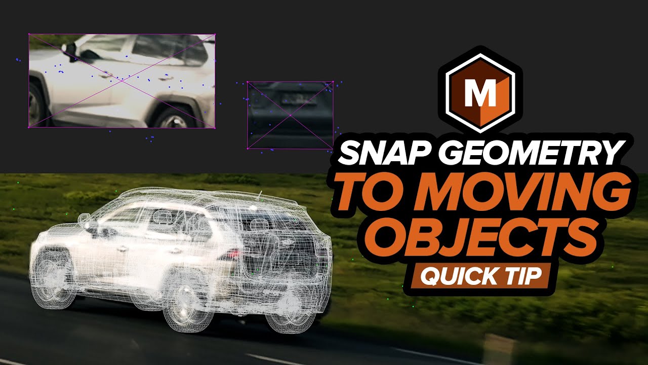 Mocha Pro: How to Snap Geo to your Object Track