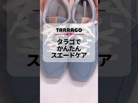 【59秒でわかる】スニーカー＆スエード靴の簡単お手入れ｜TARRAGOでプロ級ケア #スニーカーケア #スエード靴 #靴磨き初心者