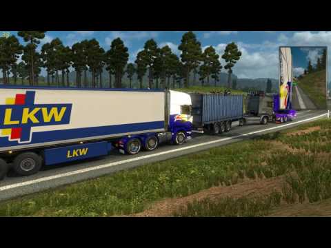 ETS 2 MP | Jam simulator 2017 | Duisburg - Calais | Scania Streamline R480 | LKW Tr.