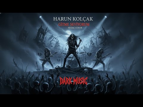 Harun Kolçak - Gitme Seviyorum (Metal Cover | DarkMusic)