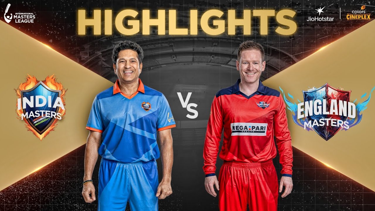 India vs England | Full Highlight |  International Masters League | Colors Cineplex