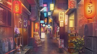 tokyo nightlife. 🍢 japan lofi vibes