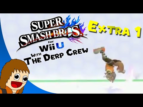 Super Smash Bros Wii U (1080p60) - Waiting For Ze: EXTRA 1 (w/ The Derp Crew)