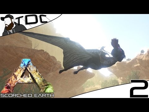 ARK SCORCHED EARTH | BASE SETUP! | EP2 (PATREON SERVER GAMEPLAY)