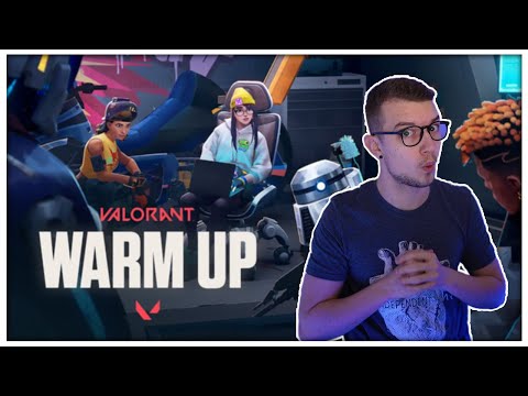THEY THOUGHT! | WARM UP Cinematic - VALORANT REACTION (Agent Reacts)