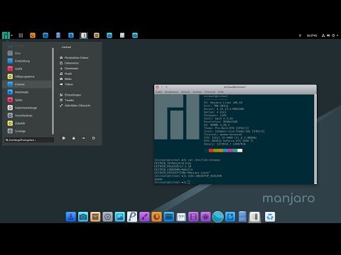 Manjaro 17.1.10 Hakoila: GNOME 3.28.2 – HiDPI - 3840 x 2160