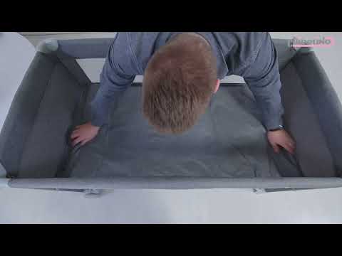 Patut pliabil Chipolino Relax cu laterala culisanta