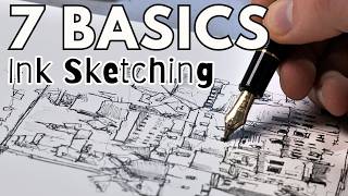 Pen And Ink Sketching - 7 Key Tips For Beginners
