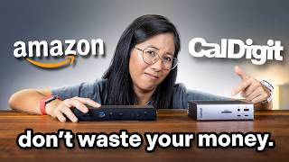 Amazon Basics vs Expensive Thunderbolt Dock