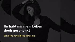 Elif - Doppelleben (Lyrics mit aserbaidschanischer Übersetzung)