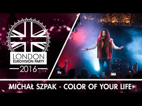 Michał Szpak - Color Of Your Life (Poland) | LIVE | 2016 London Eurovision Party