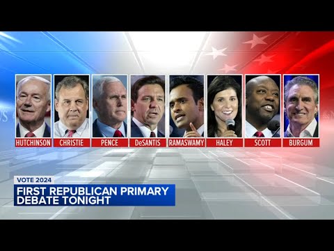 2023 GOP debate: What to expect for first Republican presidential debate