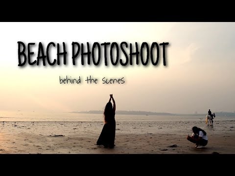 BEACH PHOTOSHOOT with Dhwani Datt // BEHIND THE SCENES