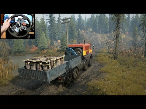 SnowRunner | Part 103 | Michigan | Logitech G29 Gameplay