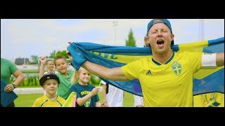 Pidde P feat. Landslagsbarnen - Vi ska skicka våra grymma pappor till Moskva (Officiell Video)