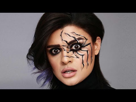 Spider look for Halloween