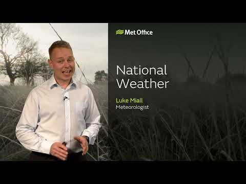 08/12/22 - A cold night, some showers - Afternoon weather forecast UK - Met office weather