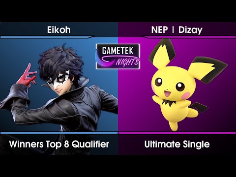 Gametek Night 2023.05 - Eikoh (Joker) Vs. Dizay (Pichu) SSBU Ultimate Tournament