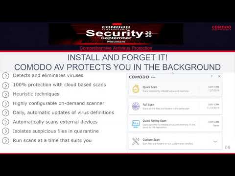 Comodo Client Security- Security September Webinar Series