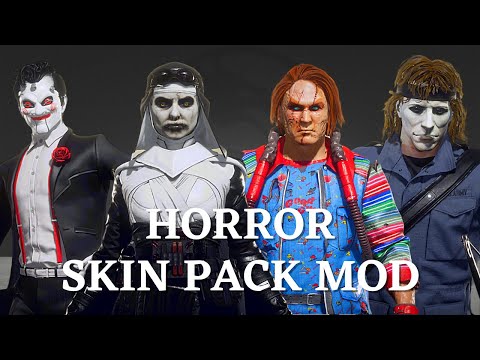 Horror Skins Pack Mod (Skarlet, Joker, Rambo, Kabal) Download