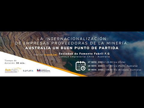 , title : 'La Internacionalización de Empresas Proveedoras de la Minería: Australia un Buen Punto de Partida'