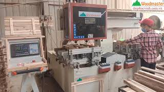 Woodmaster. MÁY PHAY MỘNG ÂM CNC 3-4 đầu giá rẻ nhất Viet Nam