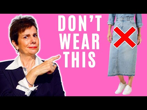 How Not To Wear Summer Skirts Over 50: Fashion Mistakes Women Over 50 Make With Skirts