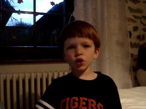 Dacian Reciting French Lesson