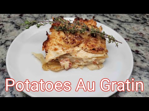 Potatoes Au Gratin. The PERFECT side dish!