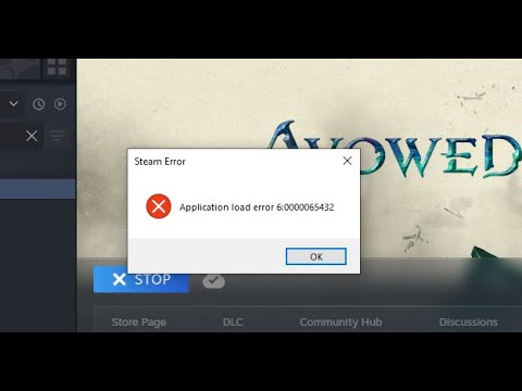 FIX Avowed Error 6:0000065432  Application load error 6:0000065432