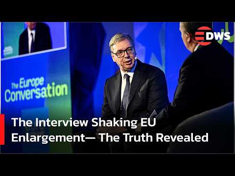Serbia’s Vučić Confronts EU: ‘I’m Not a Pupil in School’ — Explosive Interview on Enlargement | AC14