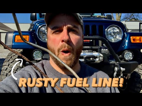 Replace those JEEP TJ RUSTED FUEL LINES!