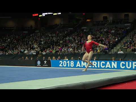 Maile O'Keefe (USA) - Floor Exercise - 2018 American Cup