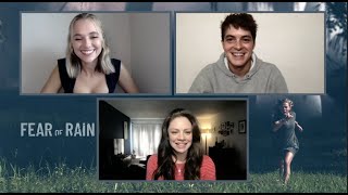 Madison Iseman and Israel Broussard Interview For Fear Of Rain video