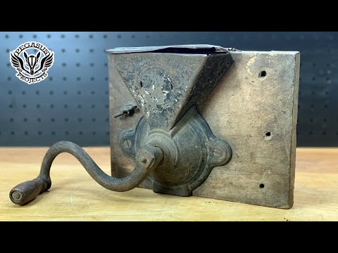 1850's Chuck Wagon Coffee Grinder Restoration