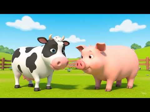 La granja de Don Fernando 🐮🐷🐥🐑  Canción de Animales para Niños | Sonidos de la Granja