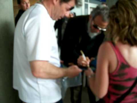 Yusuf Islam alias CAT STEVENS signing autographs Hamburg May 2011