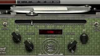 Video thumbnail for New Echoflex Tape Echo studio effects processor now available in T-RackS Custom Shop! by ikmultimedia